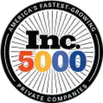 Inc. 5000 fastest-growing companies award badge, 2024